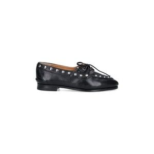 Bally Pointed Toe Slip-On Moccasins With Lace Closure - NWT